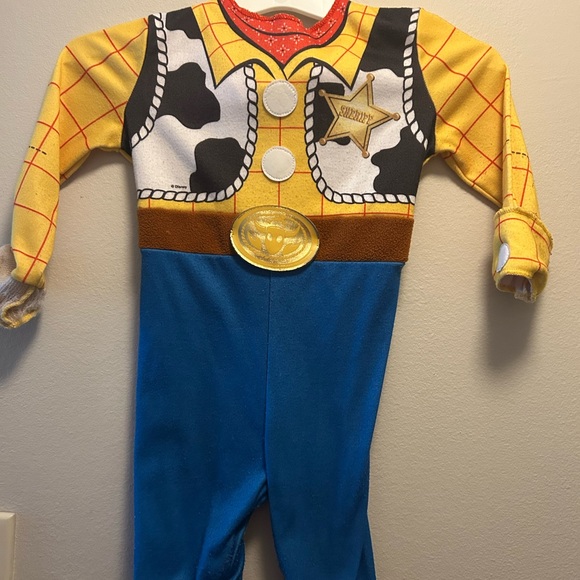 Disney Woody Costume for Kids - Yellow, Blue, Brown - Picture 1 of 1